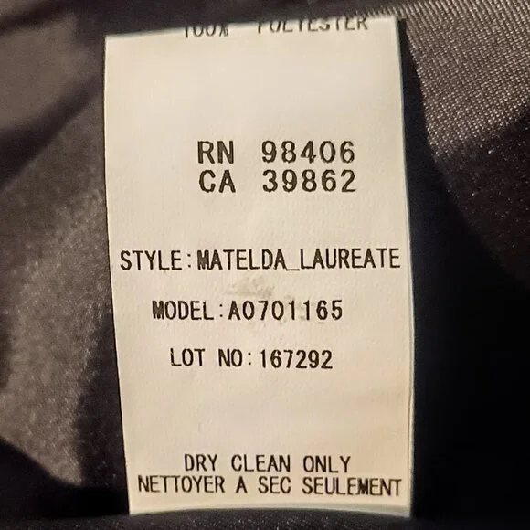 Theory Matelda Laureate Black Wool Blazer